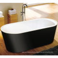 2015 Design Black Acrylic Freestanding Bathtub